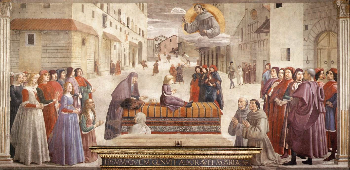 Resurrezione del ragazzo - Santa Trinità, Firenze